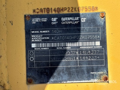 Cat 140H Motolivellatrice