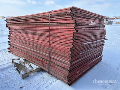 Quantity of (50) 10 ft x 6 ft Site Fence