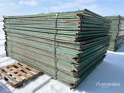 Quantity of (50) 10 ft x 6 ft Site Fence