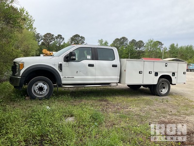 2017 Ford F450 XL 4x2 Crew Cab Service Truck