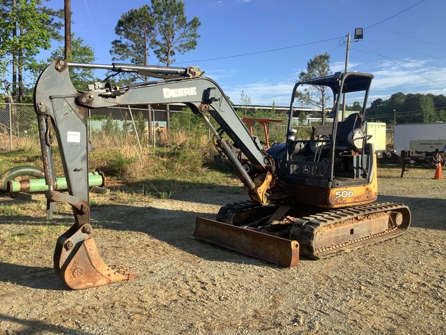 2013 John Deere 50D Mini Excavator