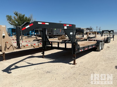 2012 Misc 24 ft T/A Gooseneck Equipment Trailer