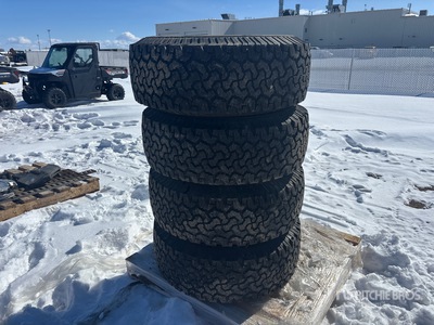 Quantity of (4) BF Goodrich 35x12.5R16.5 اطارات المواصلات