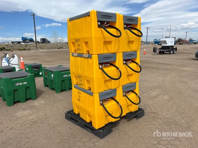 Quantity of (6) 60 gal Portable Poly Diesel Fuel Tank (Unused)