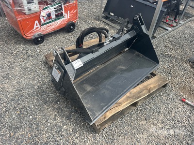 2026 Wolverine MCB-11-48W 48 in Multi-Purpose Mini Skid Steer Bucket (Unused)