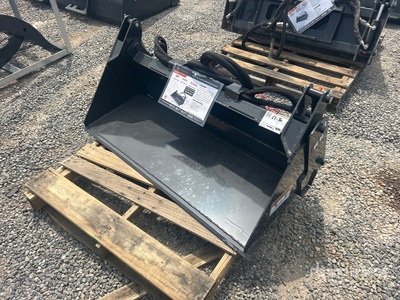 2026 Wolverine MCB-11-48W 48 in Multi-Purpose Mini Skid Steer Bucket (Unused)