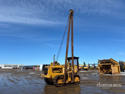 1982 Cat 561D Tracteur pose-canalisations w/ 2003 Danlift 561D Conversion