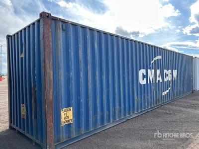 2008 40 ft High Cube Storage Container