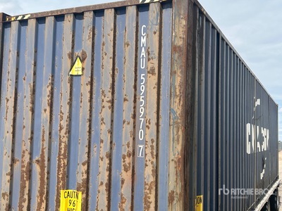 2011 40 ft High Cube Storage Container