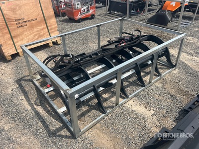 2026 Wolverine SBG-13-72W 72 in Brush Skid Steer Grapple (Unused)