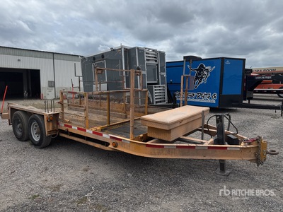 2004 Bels WB12-2 EP 16 ft T/A Pritsche Anhänger