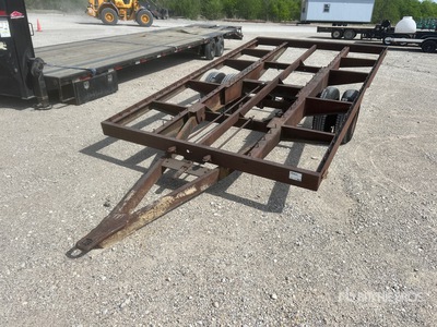 14 ft S/A Flatbed Trailer