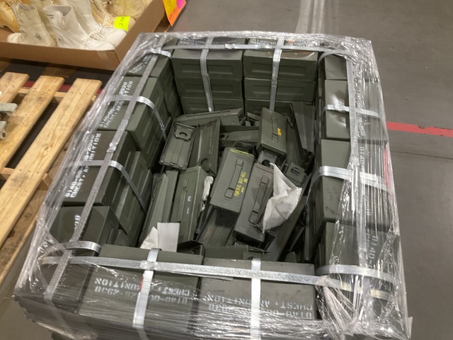 (48) M19A1 Ammo Cans - For 7.62mm (48) M19A1 Ammo Cans - For 7.62mm