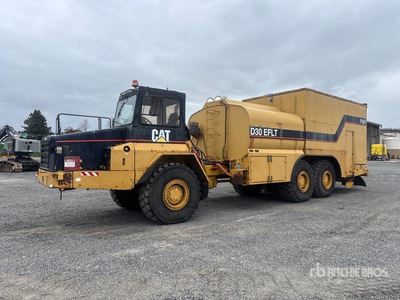 1997 Cat D300E 6x6 Articulated Fuel and Lube Truck