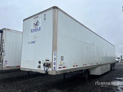 2011 Manac 53 ft x 102 in T/A Van Trailer