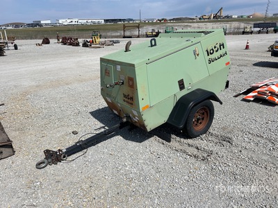2004 Sullair 185 cfm Mobile Air Compressor