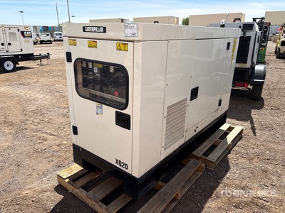 2012 Cat XQ20-4 18 kW Skid-Mounted Generator Set