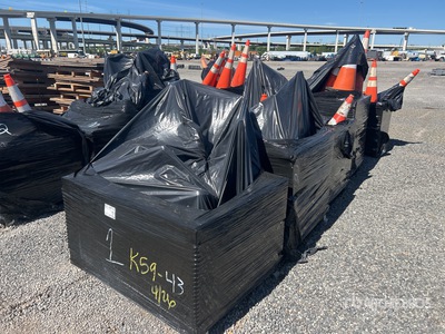 Quantity of (5) Crates of Traffic Cones