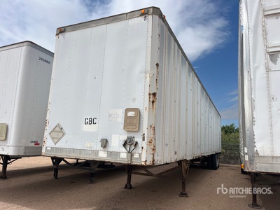 1992 Great Dane 53 ft x 102 in T/A Van Trailer