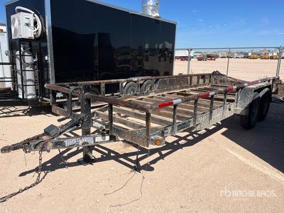 2011 Texas Bragg 20 ft T/A Utility Trailer