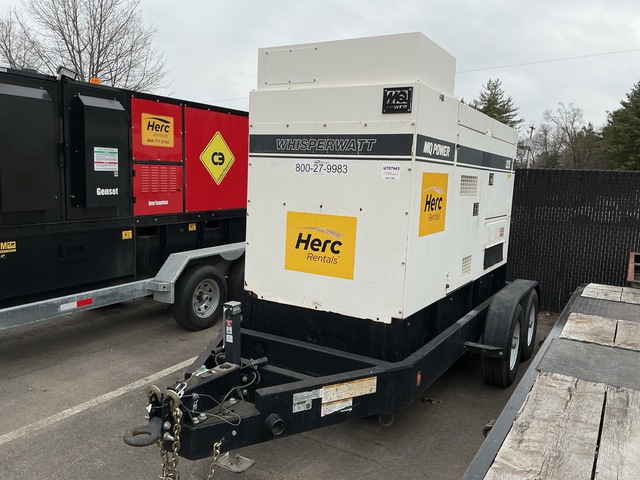 2020 Multiquip DCA-125SSIU4F 100 kW Mobile Generator Set 2020 Multiquip DCA-125SSIU4F 100 kW Mobile Generator Set