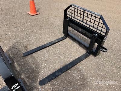 JBX 4000 48 in Skid Steer Forks (Unused)