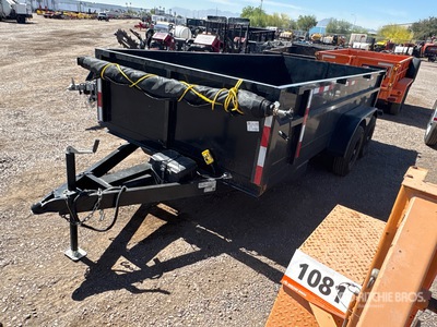 2026 Polestar Trailers 14 ft T/A Dump Utility Trailer