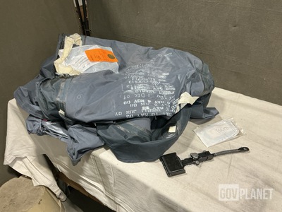 (1) Life Raft, (1) Manifold Sensor, (1) Buckle & Assorted Items