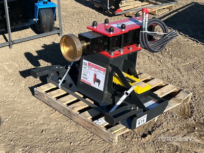 2026 Raytree RMPP680 8 in Skid Steer Post Driver (Unused)