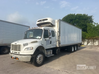 2013 Freightliner M2 106 6x4 Sleeper Refrigerated Truck