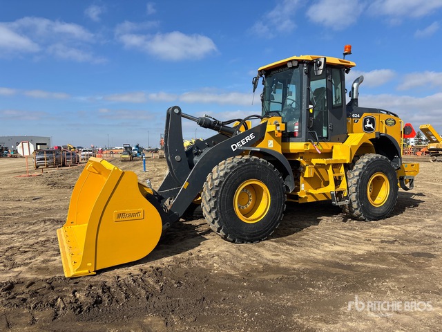2022 John Deere 624P Wheel Loader | Ritchie Bros. Auctioneers