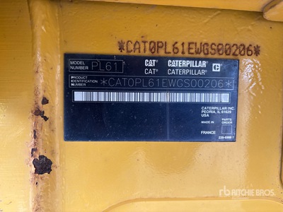 2012 Cat PL61 Pipelayer