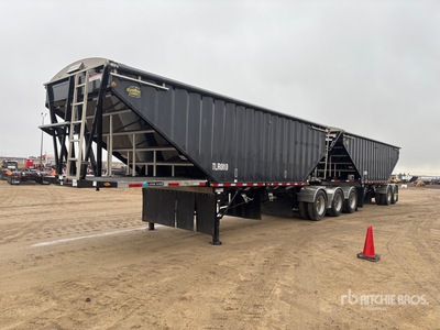 2026 Lode King Prestige 28 ft Super B-Train Lead Belly Remorque à grains