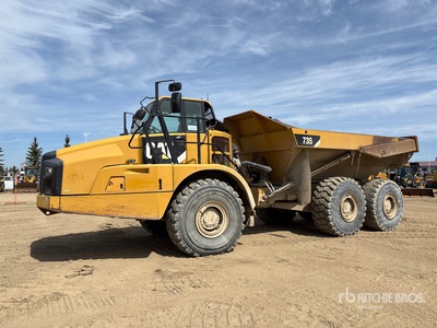 2012 Cat 735B Articulated Dump Truck