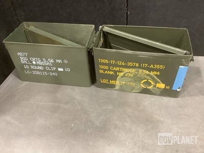 (120) Ammo Cans - For 5.56mm