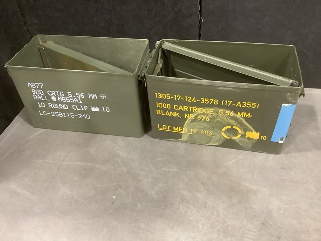 (120) Ammo Cans - For 5.56mm