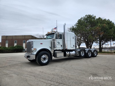 2020 Peterbilt 389 8x4 Heavy Haul Tri/A Sleeper Truck Tractor