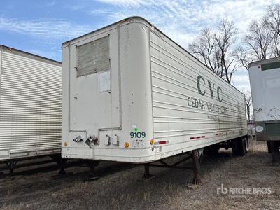1981 Great Dane 45 ft x 96 in T/A Van Trailer