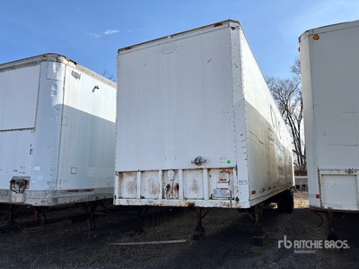 1977 Dorsey H7700 45 ft x 96 in T/A Van Trailer