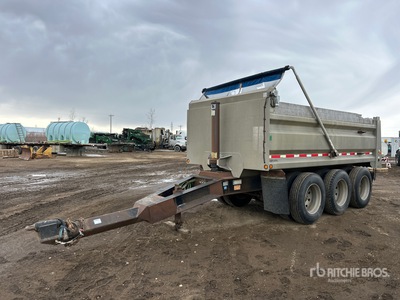 2008 Cancade 16 ft Tri/A Pup Remolque banera