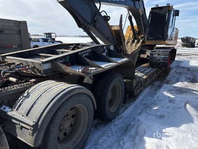 2012 Etnyre Tri/A Double Drop Removable Gooseneck Lowboy Trailer