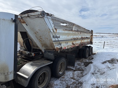 2002 Midland XL2000 22 ft T/A End Dump Trailer