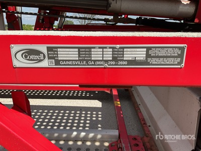 2016 Cottrell Highrail T/A Car Carrier Trailer