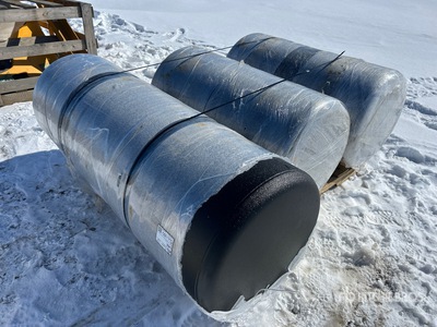 Quantity of (3) Aluminum Black Fuel Tank (Unused)