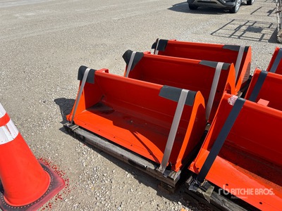 Quantity of (3) Kubota 47 in Pin-On Ag Cazo para Tractor - Fits BX Series