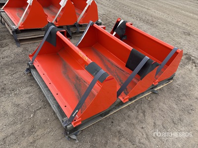Quantity of (3) Kubota 47 in Pin-On Benna per trattore agricolo - Fits BX Series