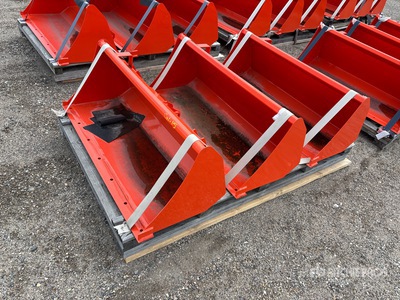 Quantity of (3) Kubota 47 in Pin-On Godet pour tracteur agricole - Fits BX Series