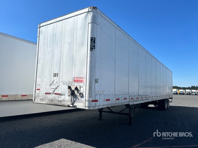 2001 Wabash 53 ft Sliding T/A Van Trailer