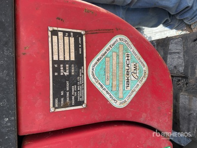 2018 Takeuchi TB230 Mini Excavator