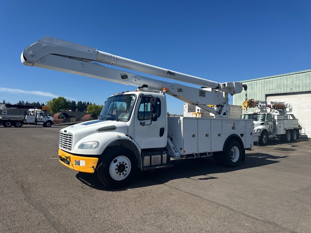 2012 Altec AA755MH 55 ft on 2013 Freightliner M2 4x2 Bucket Truck